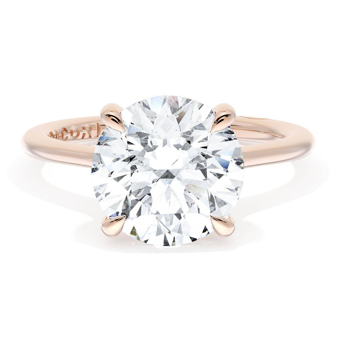 Round Solitaire Engagement Ring