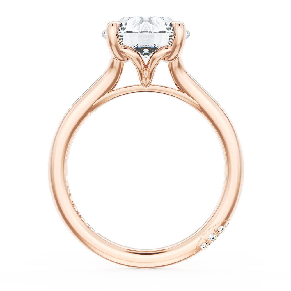 Round Solitaire Engagement Ring