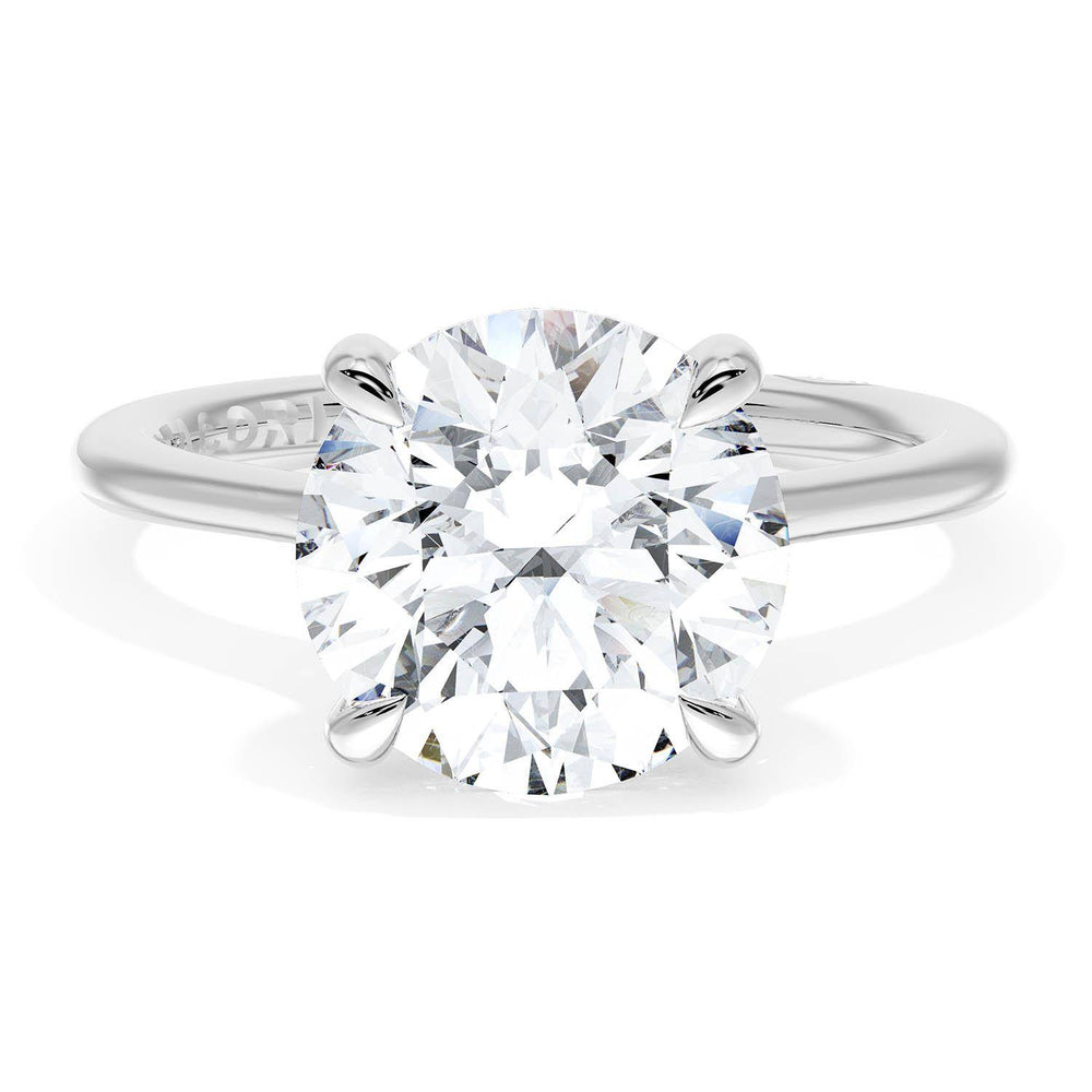 Round Solitaire Engagement Ring