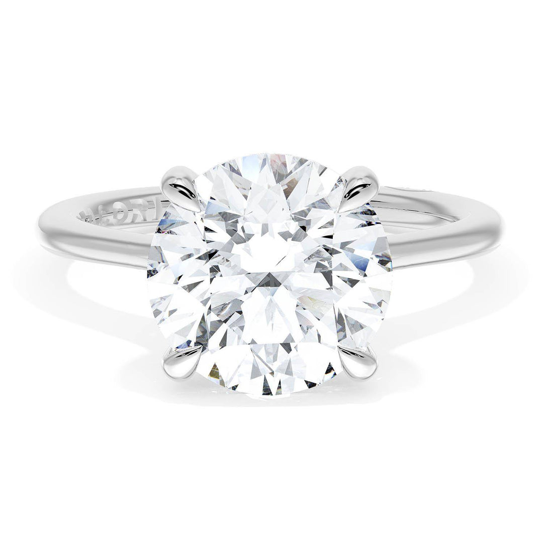 Round Solitaire Engagement Ring