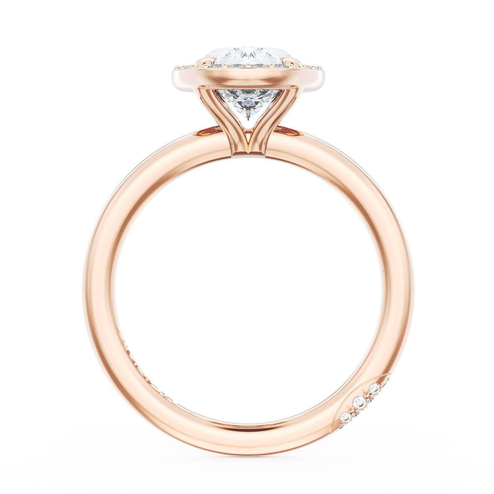 Oval Bloom Engagement Ring