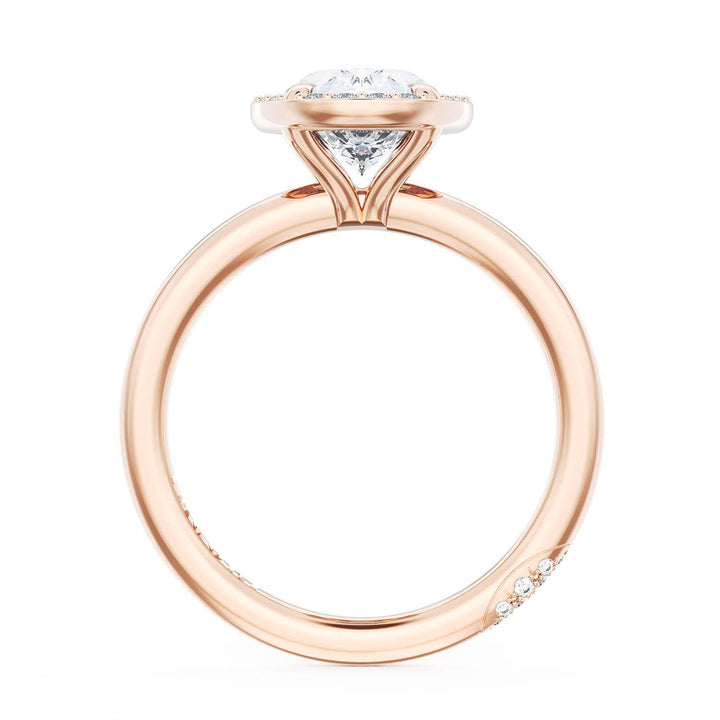 Oval Bloom Engagement Ring