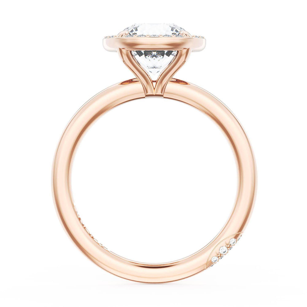 Round Bloom Engagement Ring