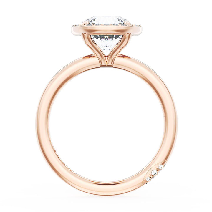 Round Bloom Engagement Ring