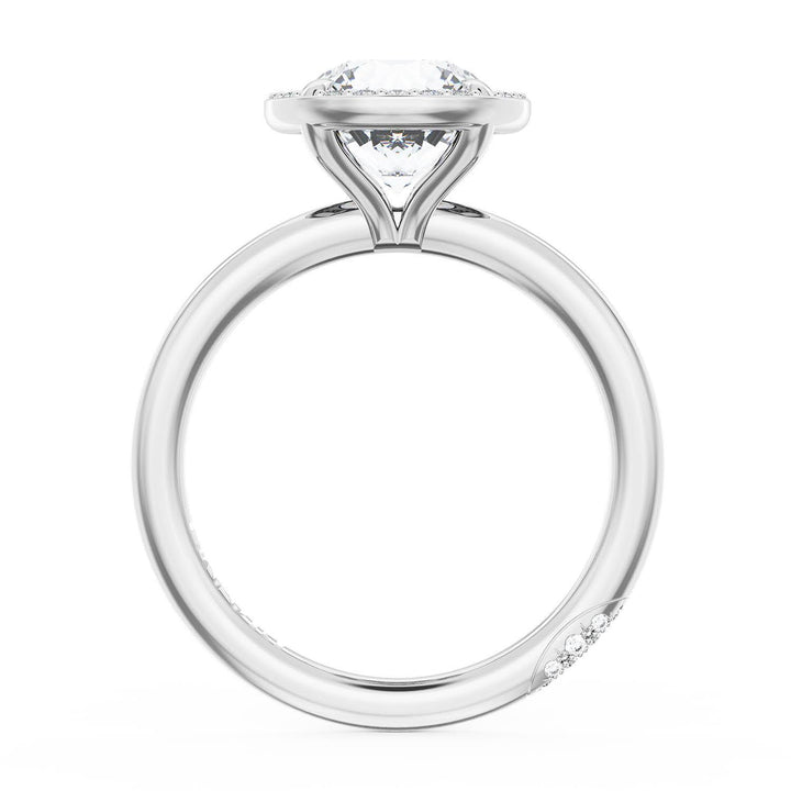 Round Bloom Engagement Ring