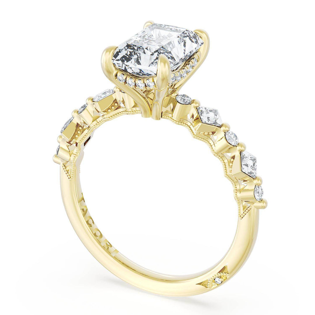 Radiant Solitaire Engagement Ring