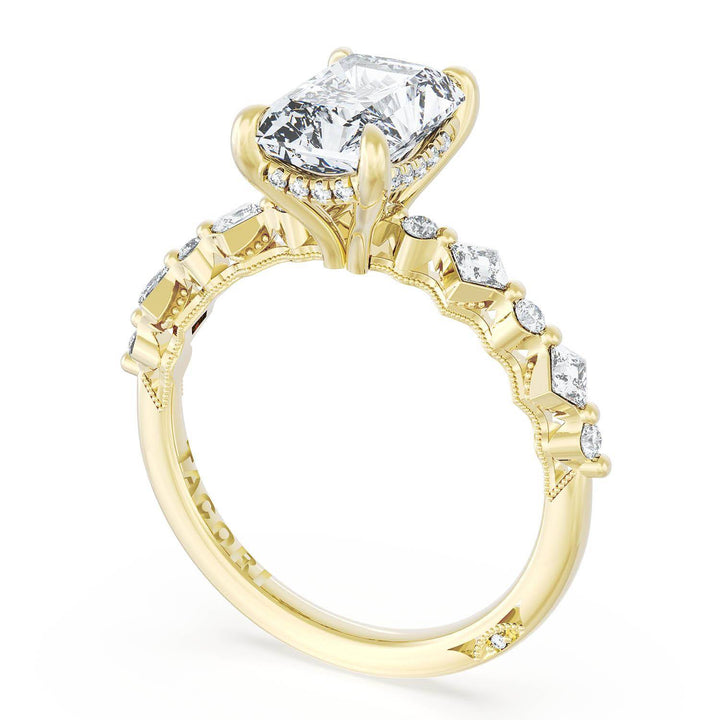 Radiant Solitaire Engagement Ring