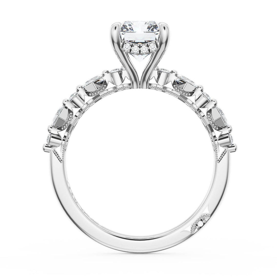 Radiant Solitaire Engagement Ring