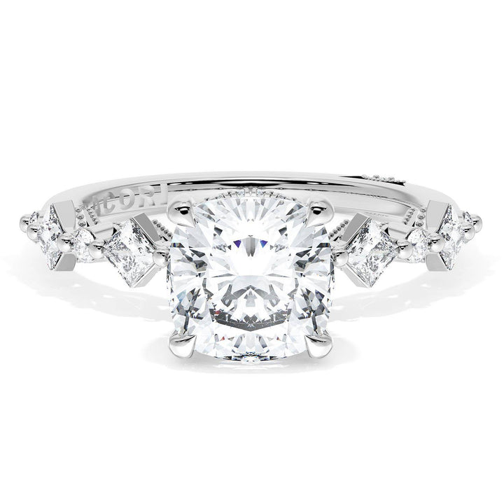 Cushion Solitaire Engagement Ring