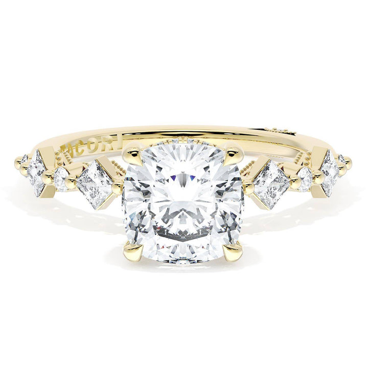 Cushion Solitaire Engagement Ring