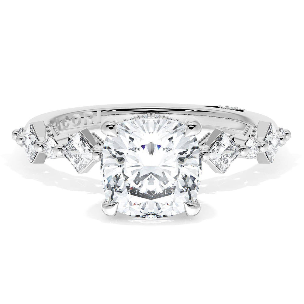 Cushion Solitaire Engagement Ring