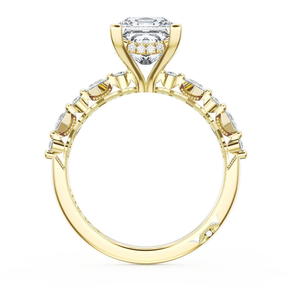 Princess Solitaire Engagement Ring