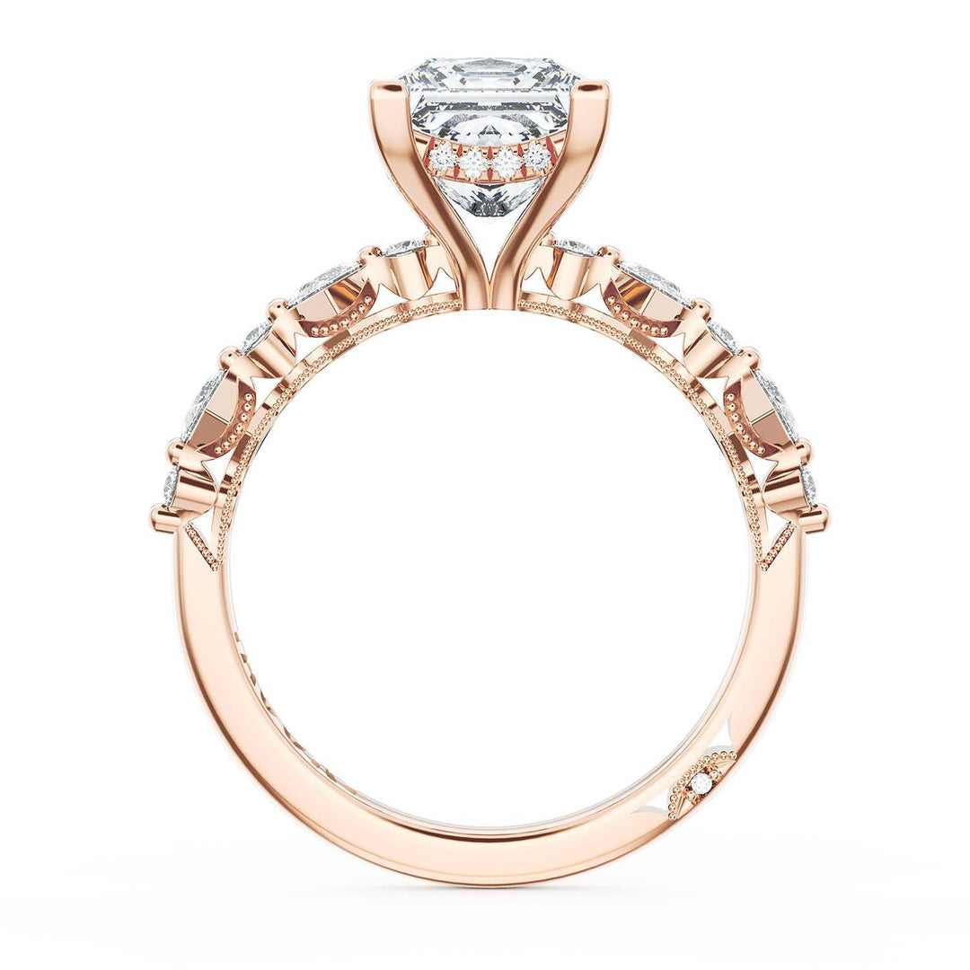 Princess Solitaire Engagement Ring
