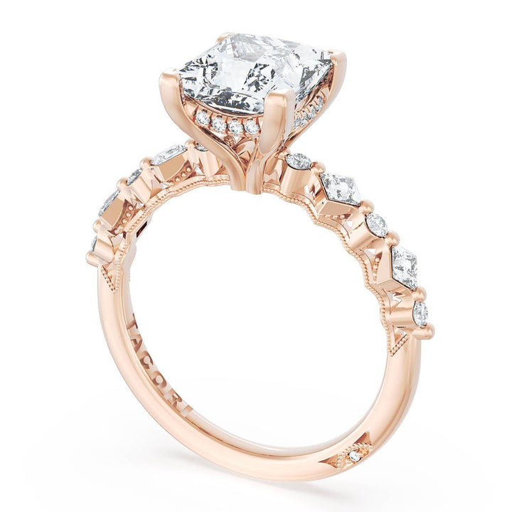 Princess Solitaire Engagement Ring