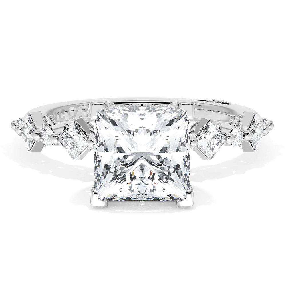 Princess Solitaire Engagement Ring