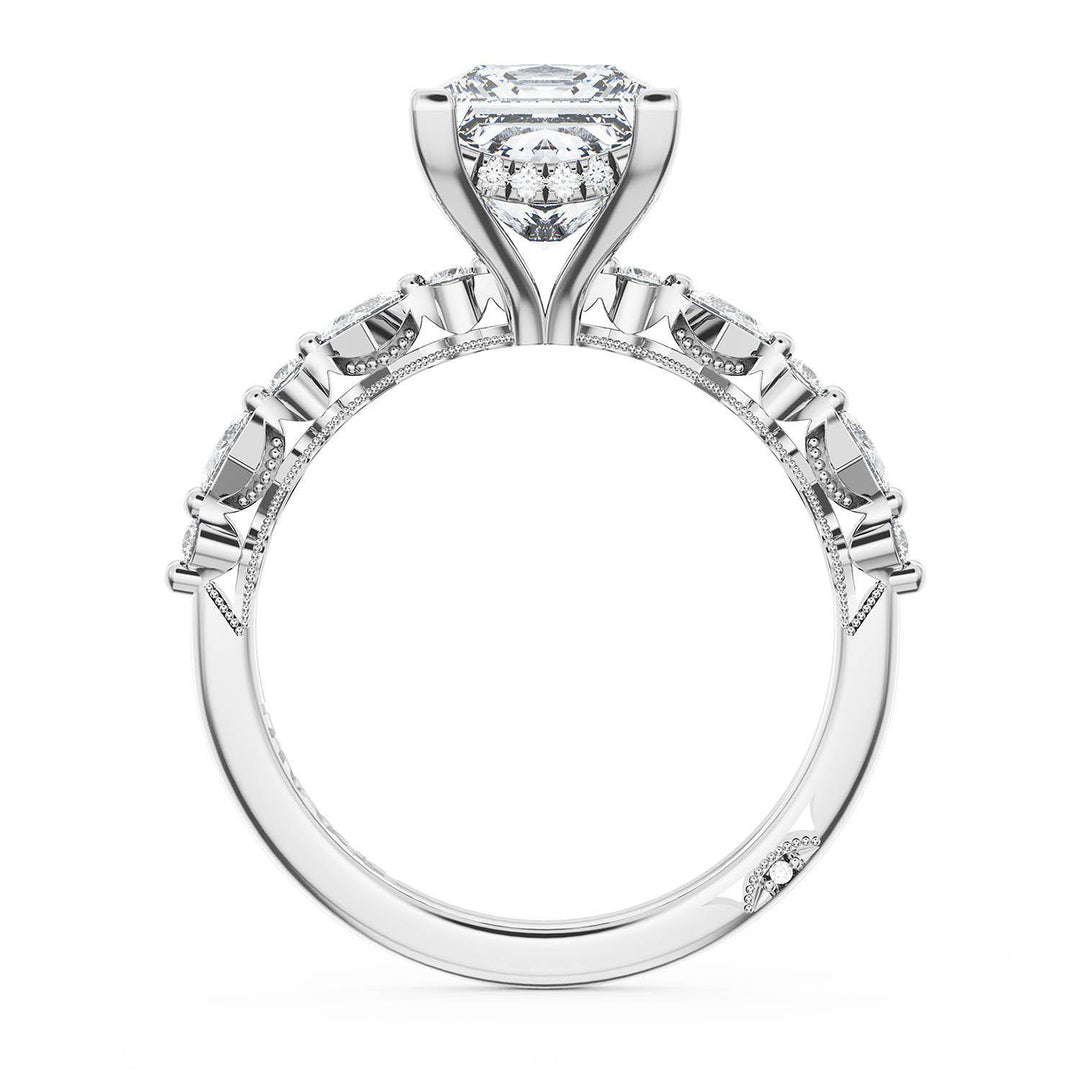 Princess Solitaire Engagement Ring