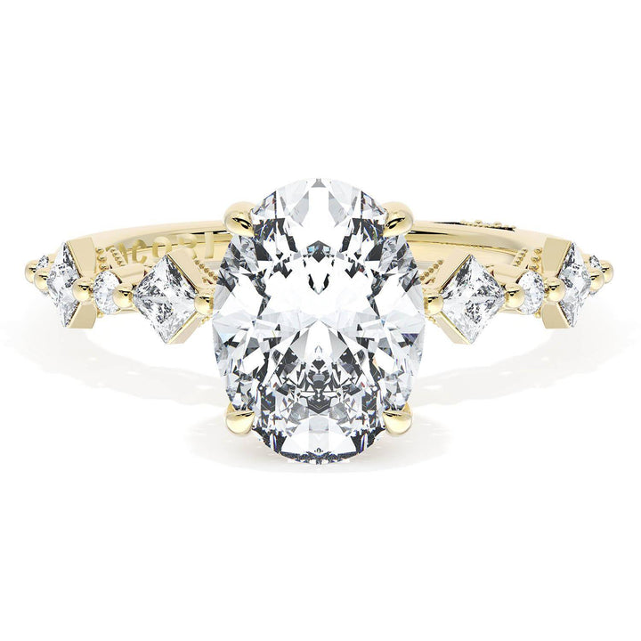 Oval Solitaire Engagement Ring