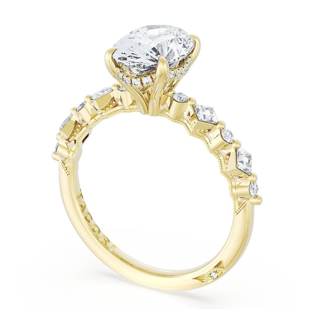 Oval Solitaire Engagement Ring