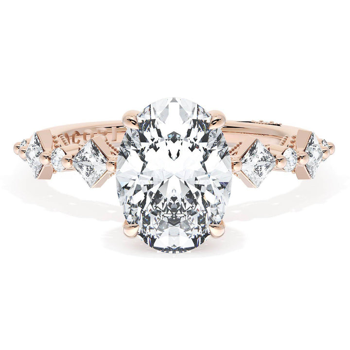 Oval Solitaire Engagement Ring