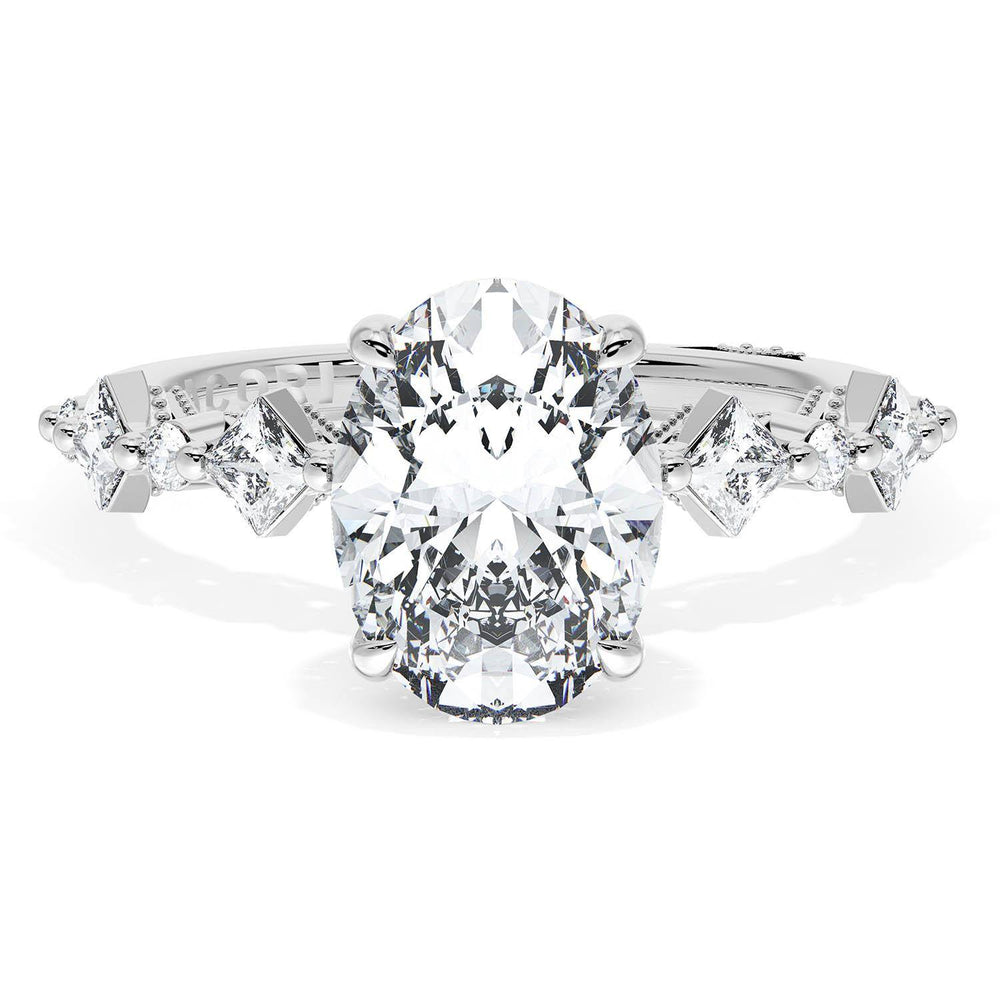 Oval Solitaire Engagement Ring