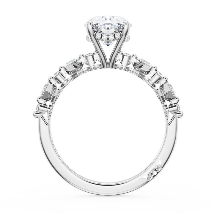 Oval Solitaire Engagement Ring