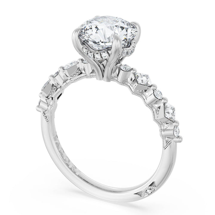 Round Solitaire Engagement Ring