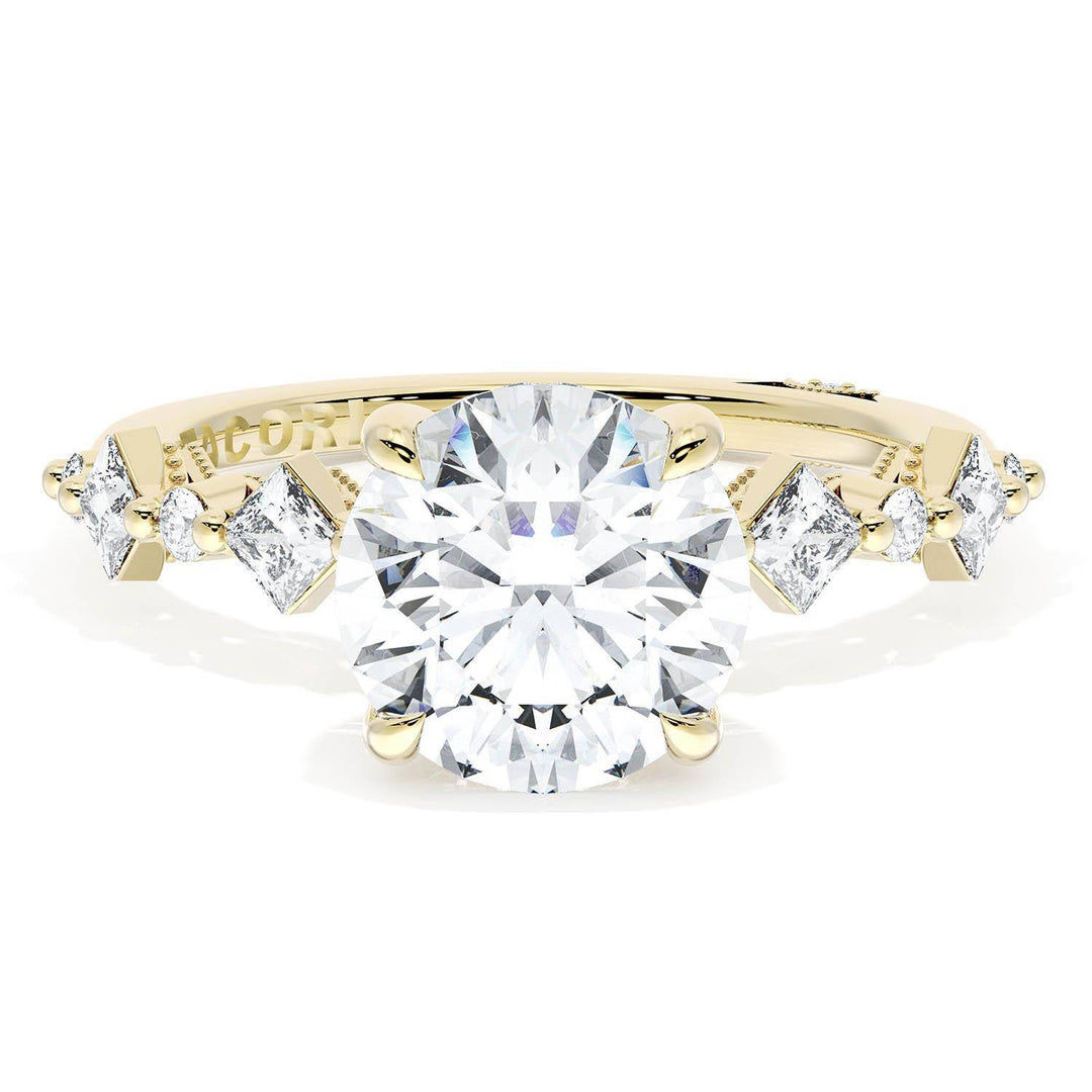 Round Solitaire Engagement Ring