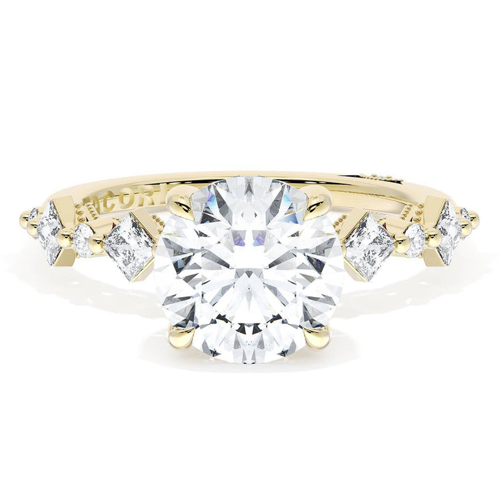 Round Solitaire Engagement Ring