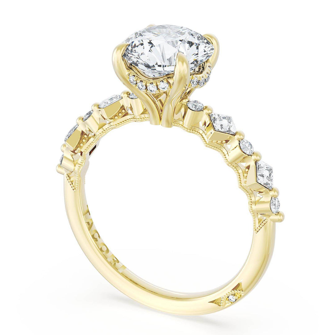 Round Solitaire Engagement Ring