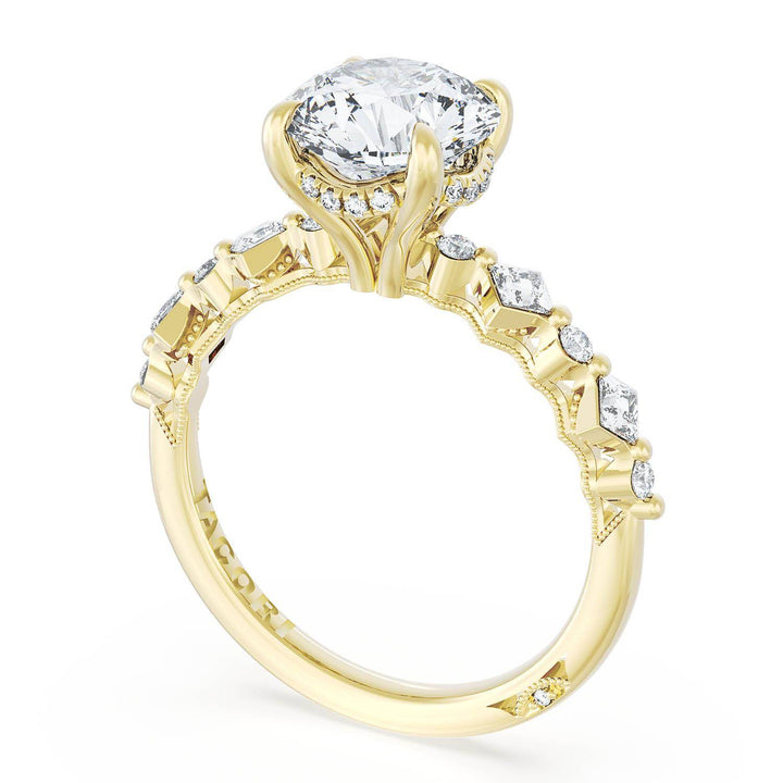 Round Solitaire Engagement Ring