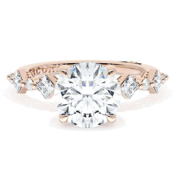 Round Solitaire Engagement Ring