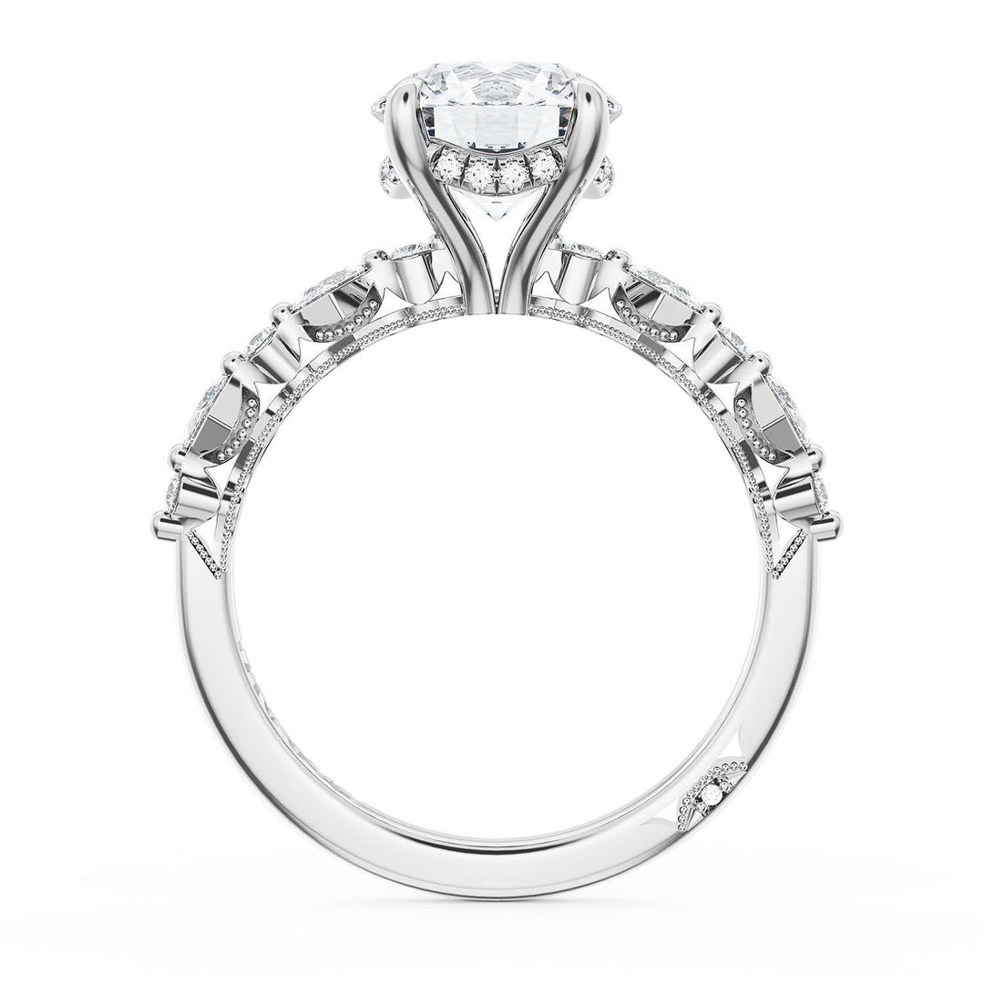 Round Solitaire Engagement Ring