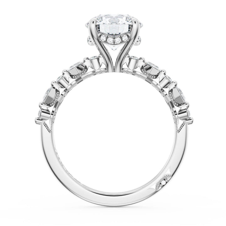 Round Solitaire Engagement Ring