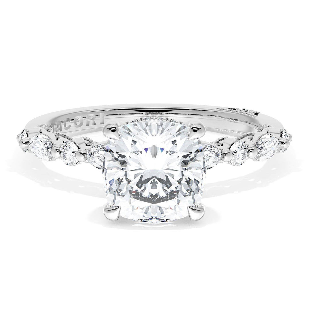 Cushion Solitaire Engagement Ring