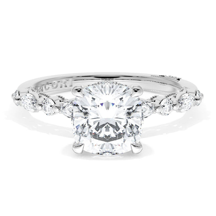 Cushion Solitaire Engagement Ring