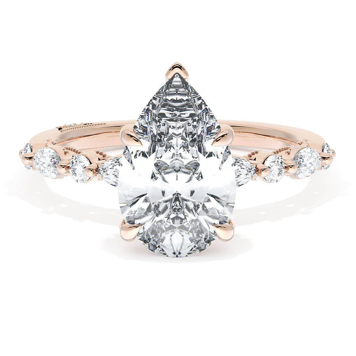 Pear Solitaire Engagement Ring