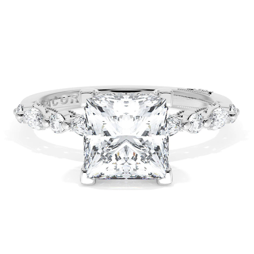 Princess Solitaire Engagement Ring