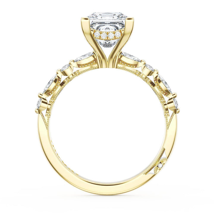 Princess Solitaire Engagement Ring