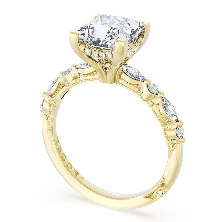 Princess Solitaire Engagement Ring