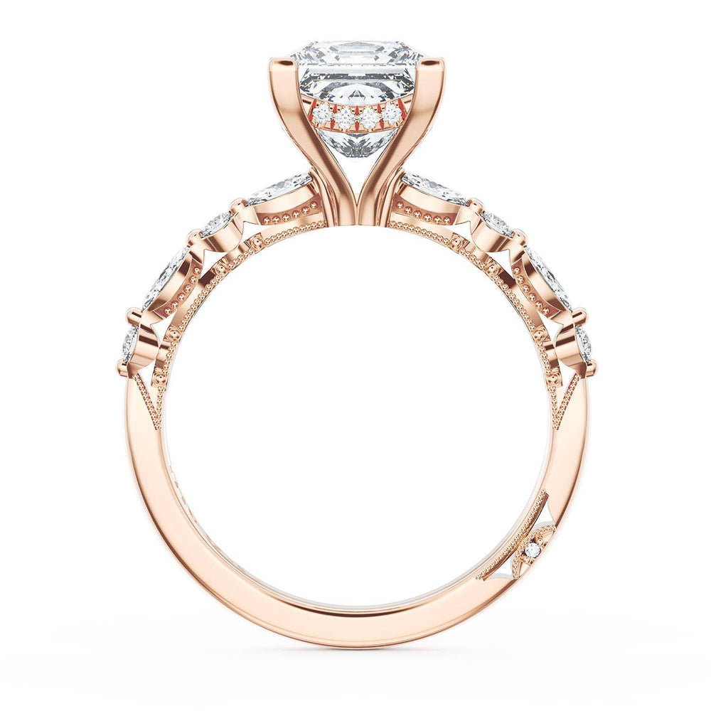 Princess Solitaire Engagement Ring