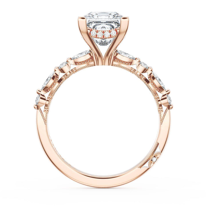 Princess Solitaire Engagement Ring
