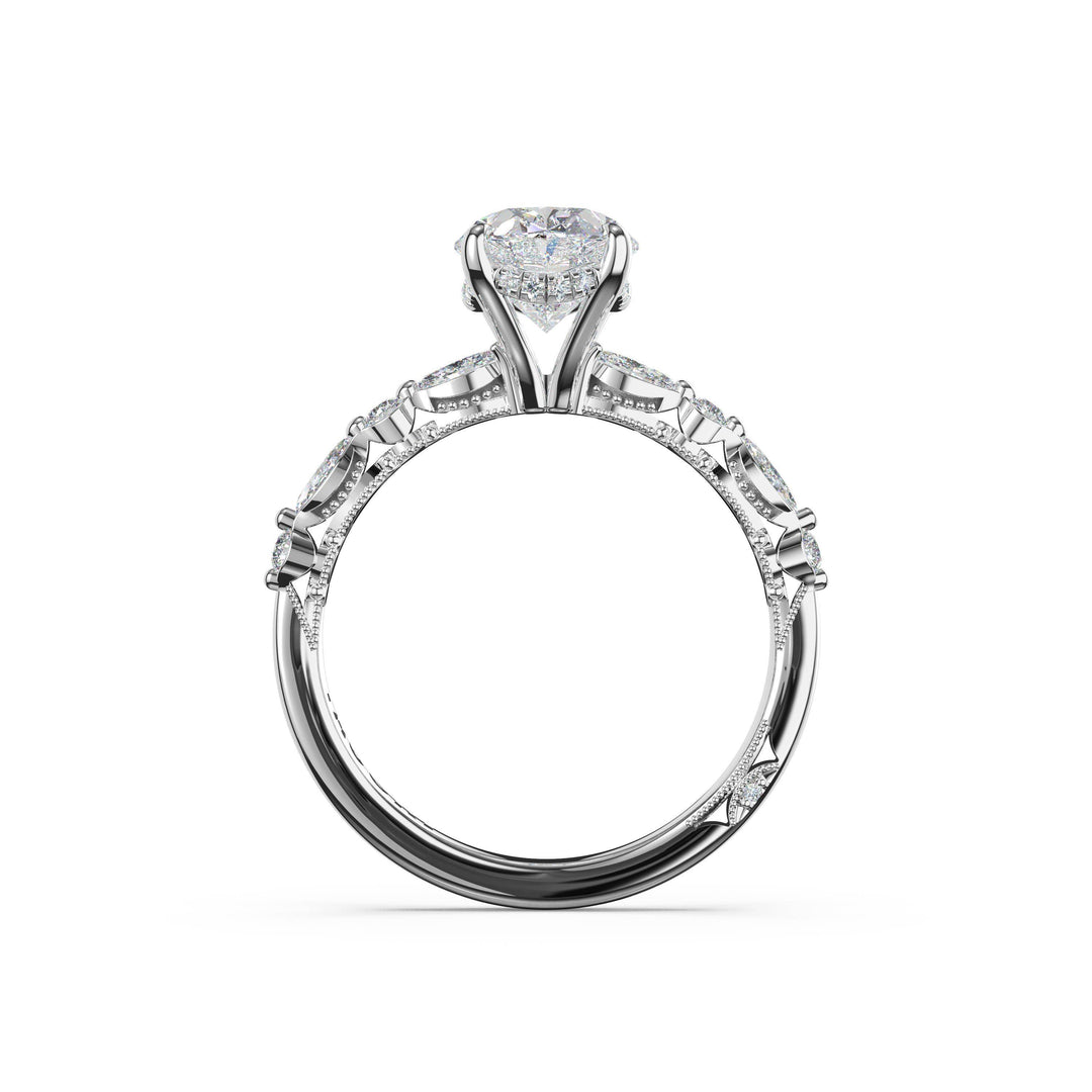 Oval Solitaire Engagement Ring