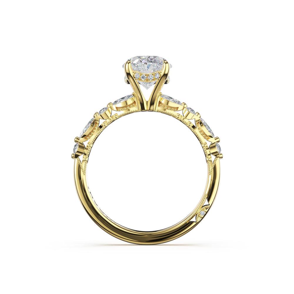 Oval Solitaire Engagement Ring