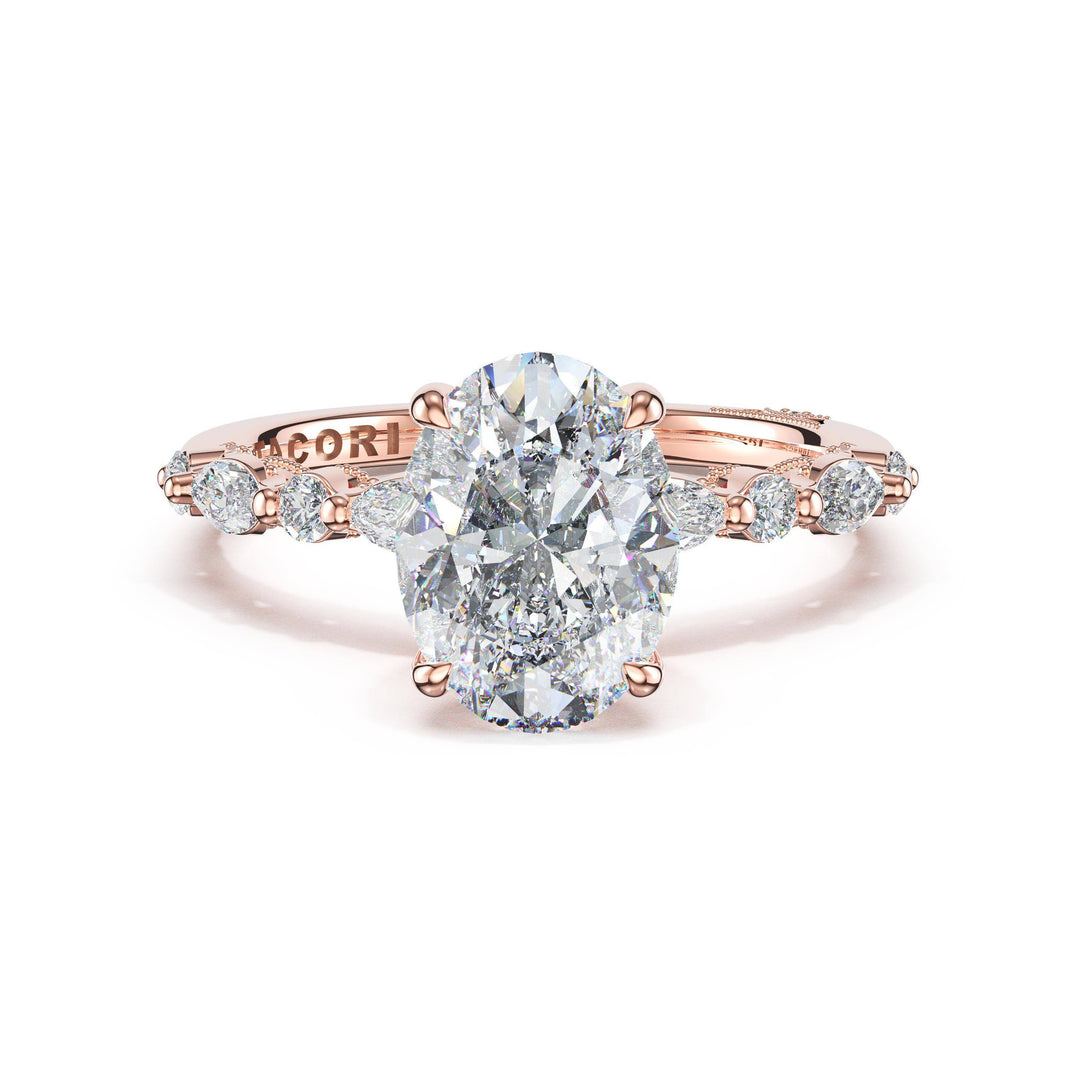 Oval Solitaire Engagement Ring