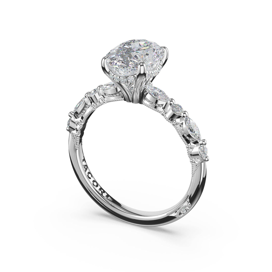 Oval Solitaire Engagement Ring