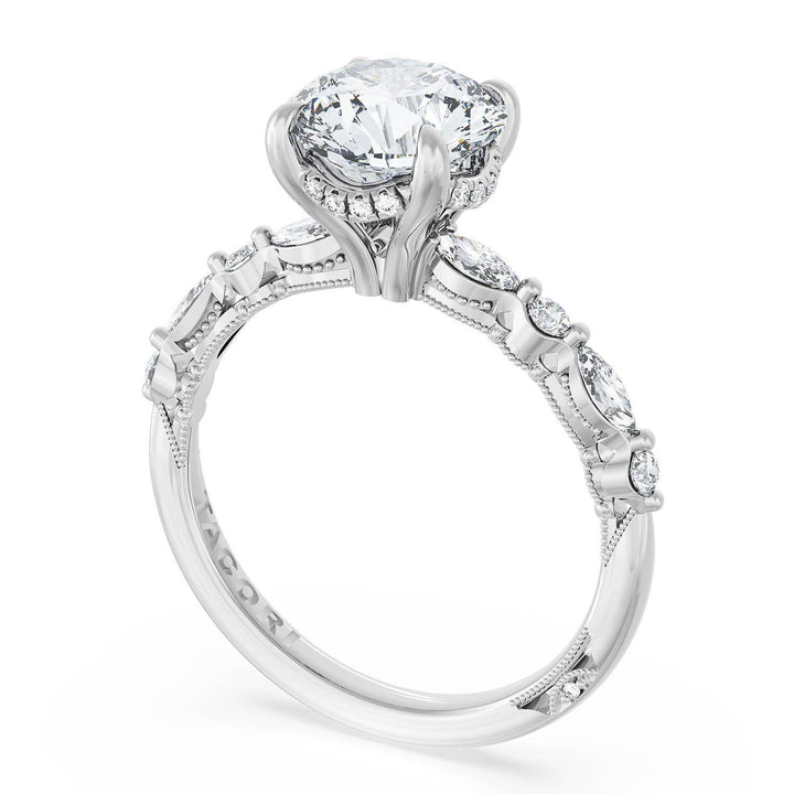 Round Solitaire Engagement Ring