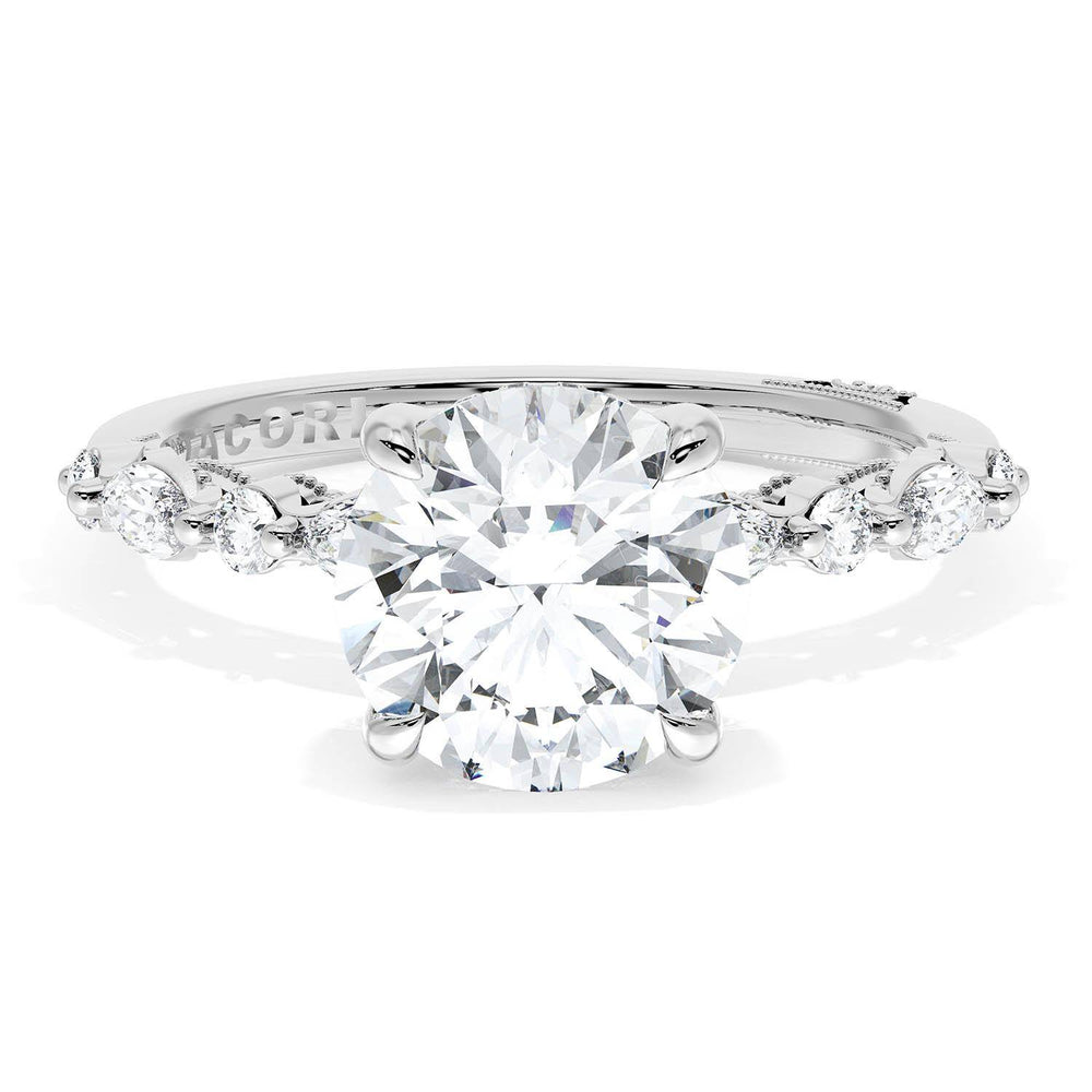 Round Solitaire Engagement Ring