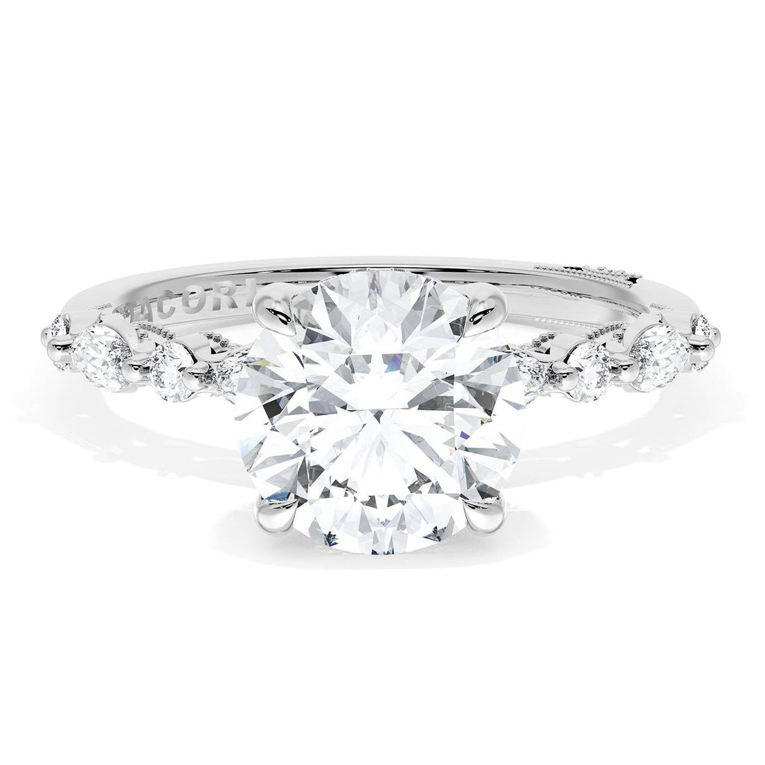 Round Solitaire Engagement Ring
