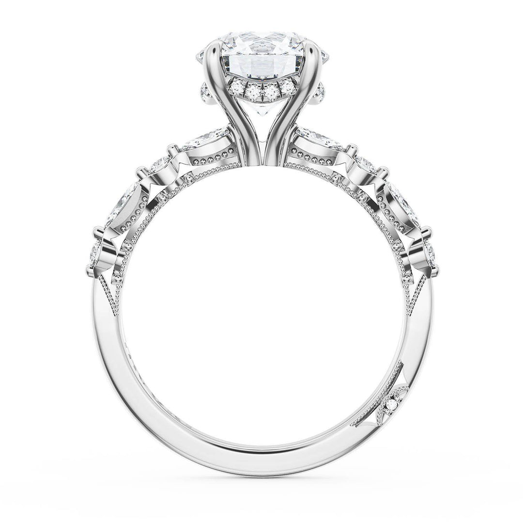 Round Solitaire Engagement Ring