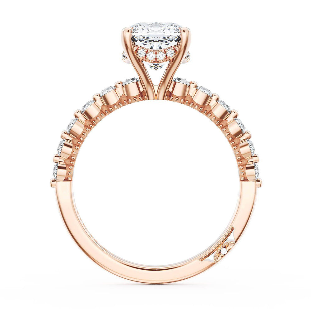 Cushion Solitaire Engagement Ring